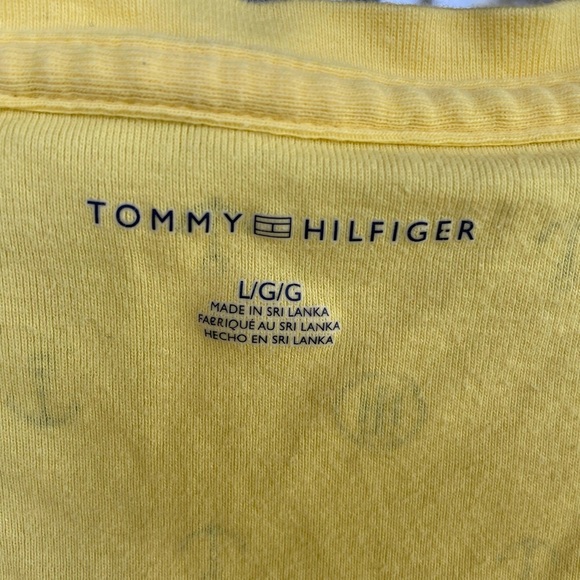 Tommy Hilfiger Yellow Graphic Tee - Picture 4 of 4